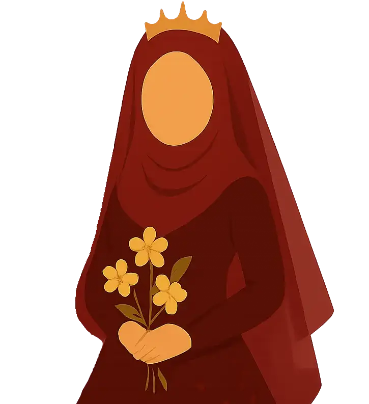 Foto Mempelai Perempuan